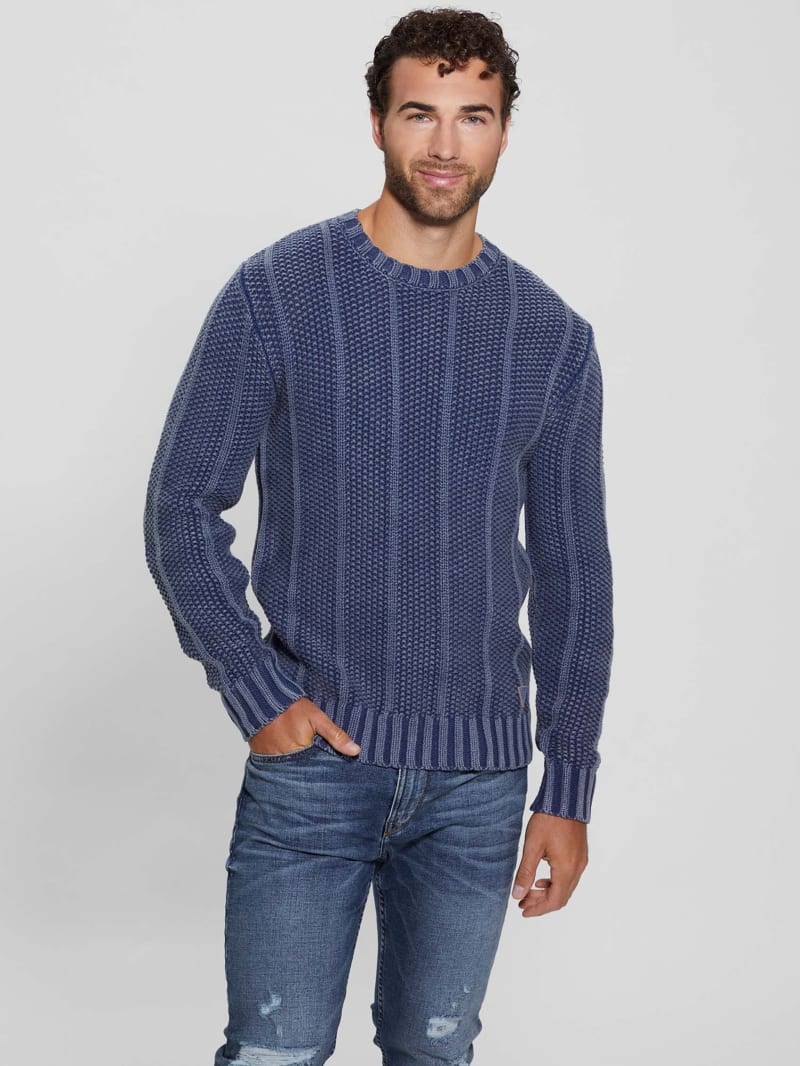 Eli Treated Stitched Sweater
