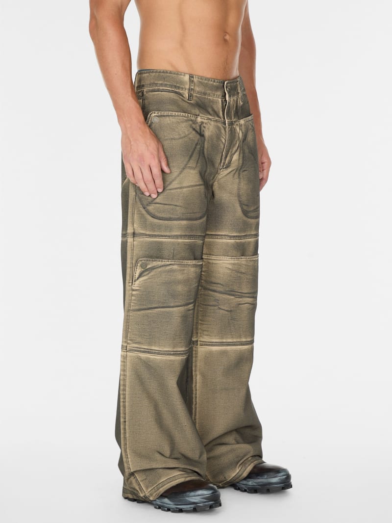screenprinted cargo pant