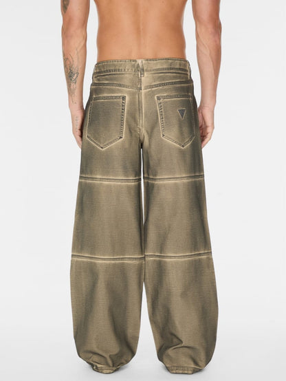 screenprinted cargo pant