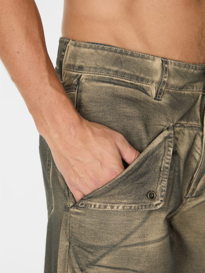 screenprinted cargo pant