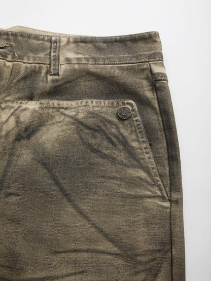 screenprinted cargo pant