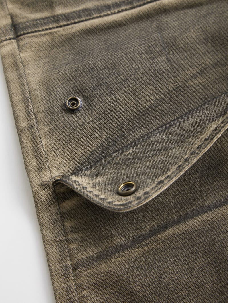 screenprinted cargo pant
