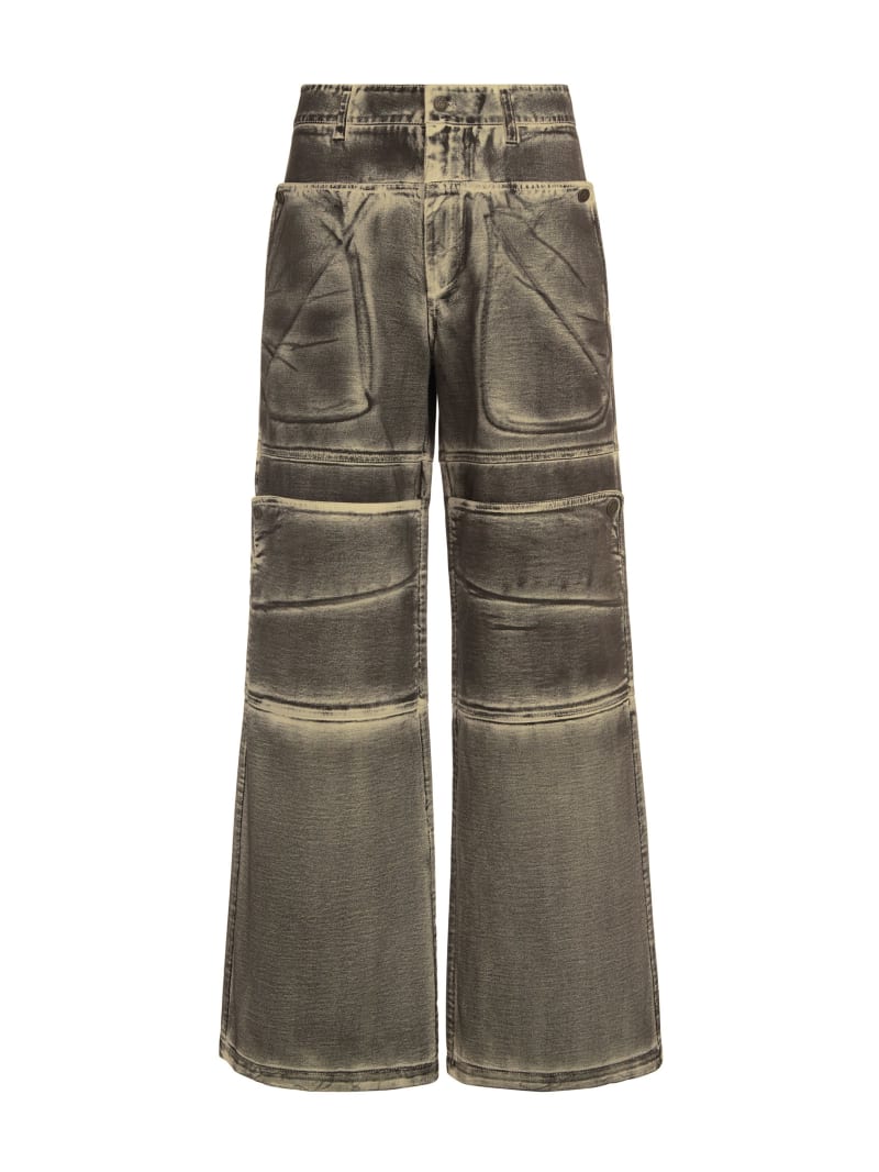 screenprinted cargo pant