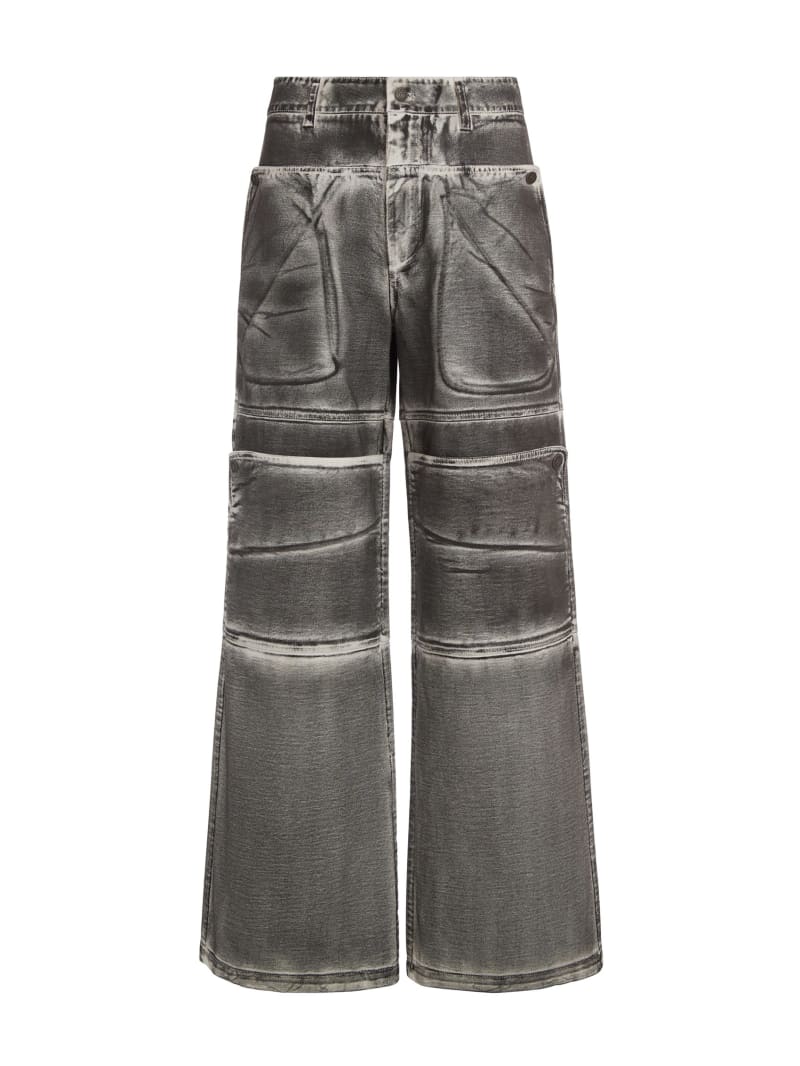screenprinted cargo pant