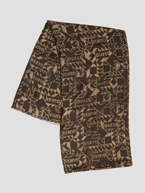 Geometric Signature Scarf