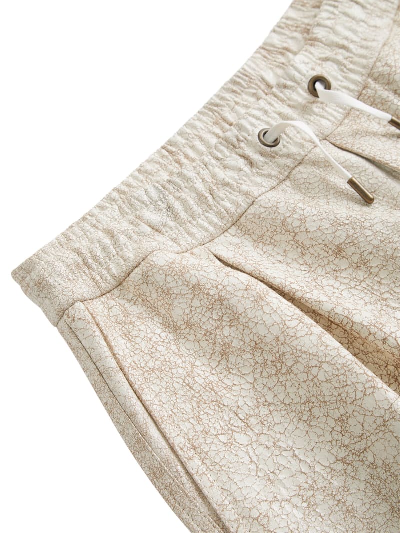 leather joggers