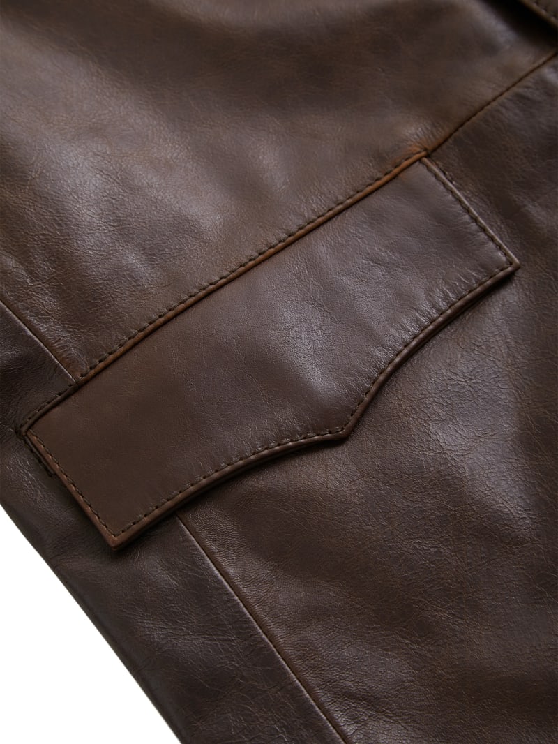 leather blazer