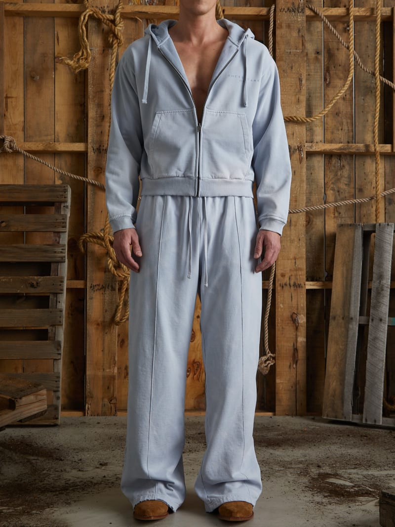 distressed logo sweatpants