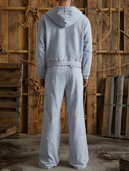 distressed logo sweatpants