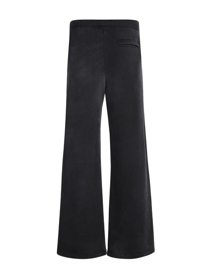 distressed logo sweatpants