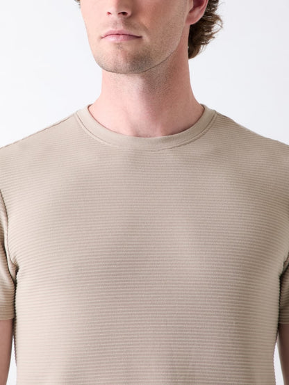 Textured Stripe Tee