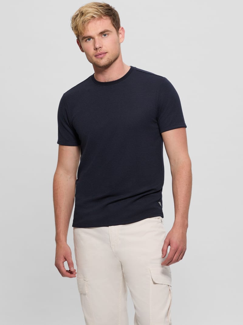 Textured Stripe Tee