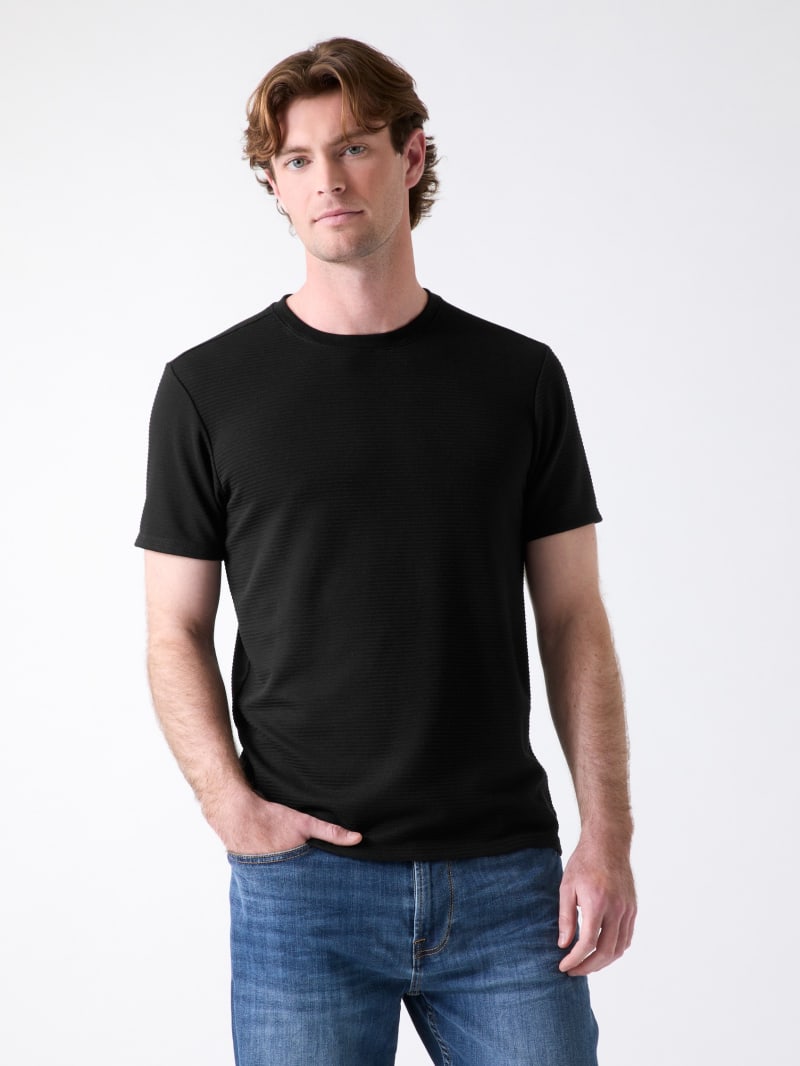 Textured Stripe Tee