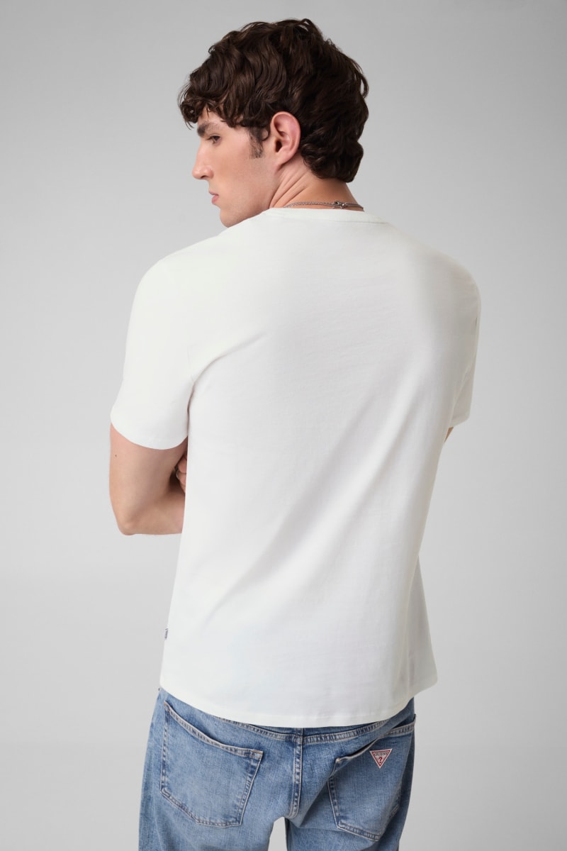 Slim Embroidered Logo Tee