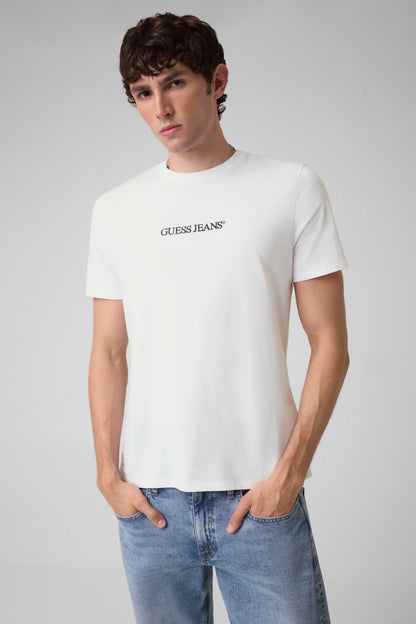 Slim Embroidered Logo Tee