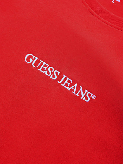 Slim Embroidered Logo Tee