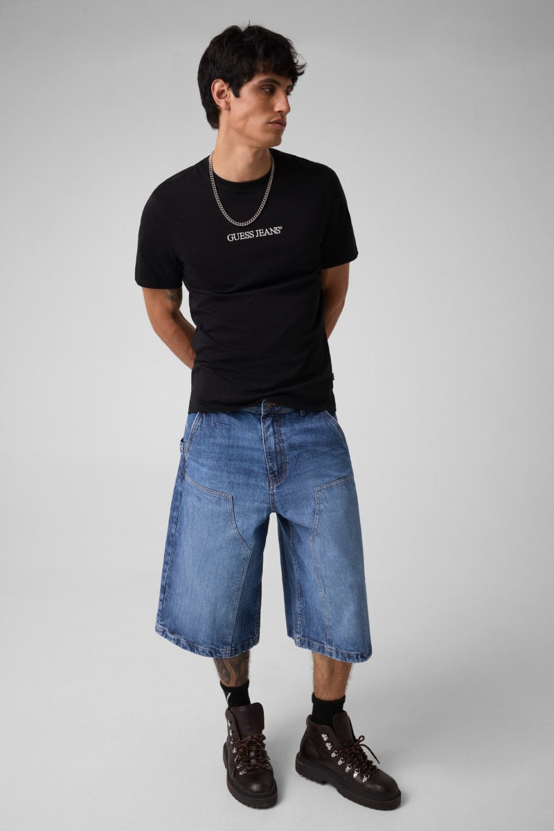 Slim Embroidered Logo Tee