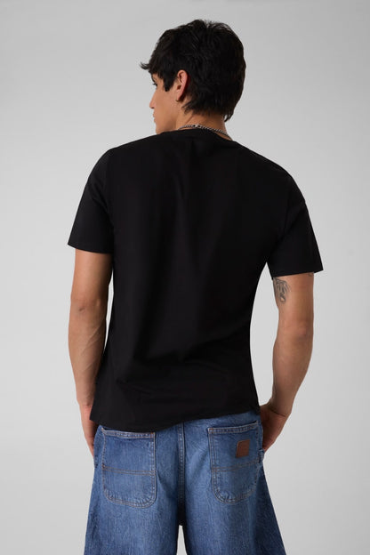 Slim Embroidered Logo Tee