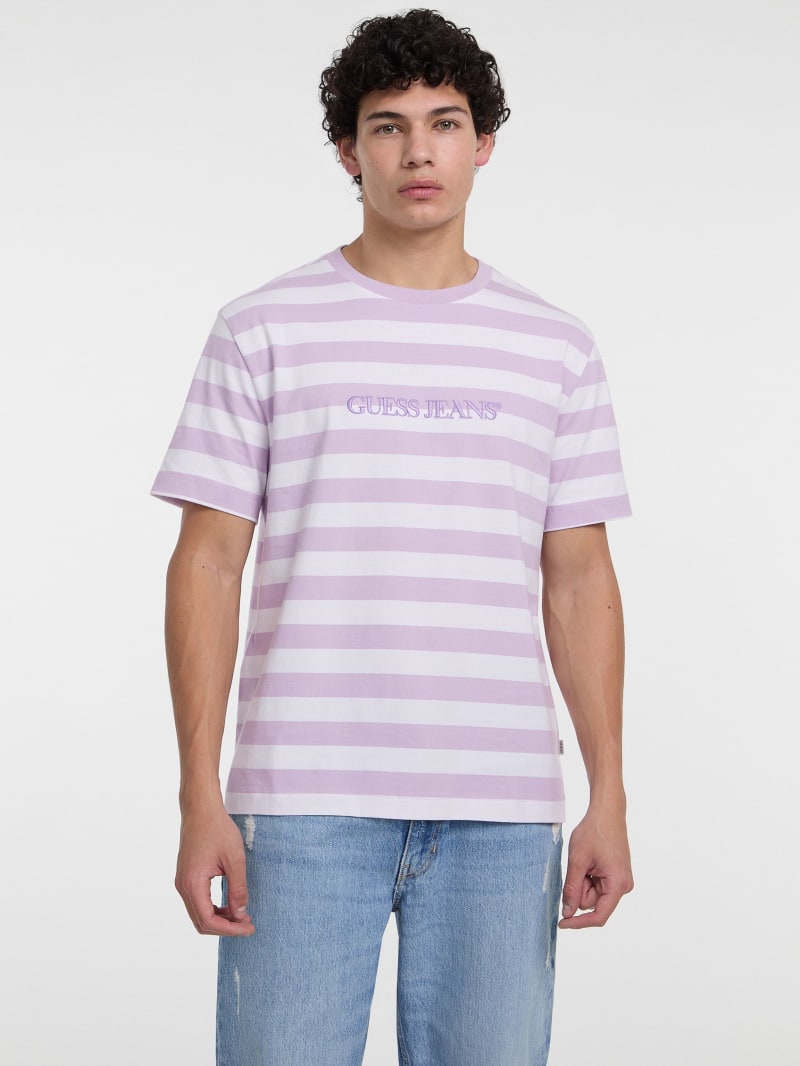 Striped Logo Tee