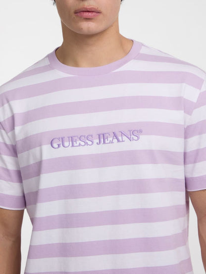 Striped Logo Tee
