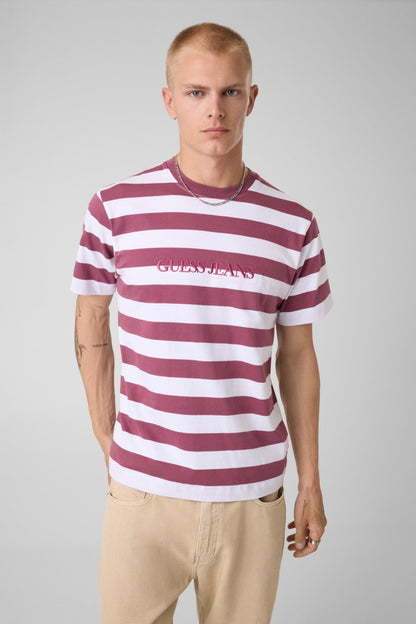 Striped Logo Tee