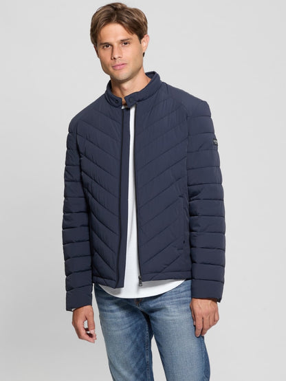 Eco Stretch Nylon Padded Jacket