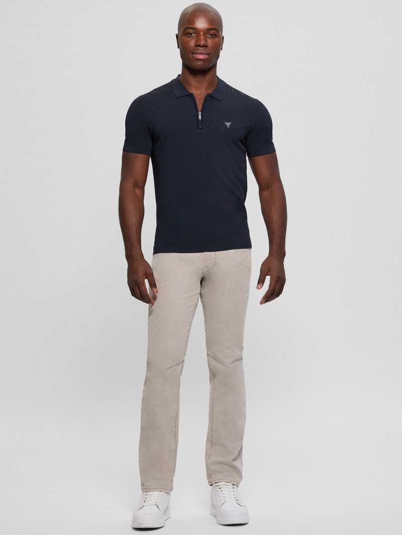 Dane Zip Polo