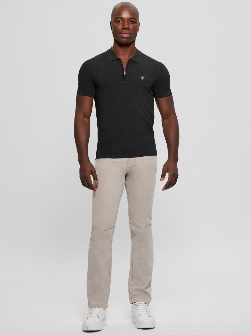 Dane Zip Polo