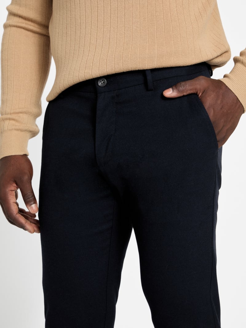 Myron Wool-Blend Dressy Pants
