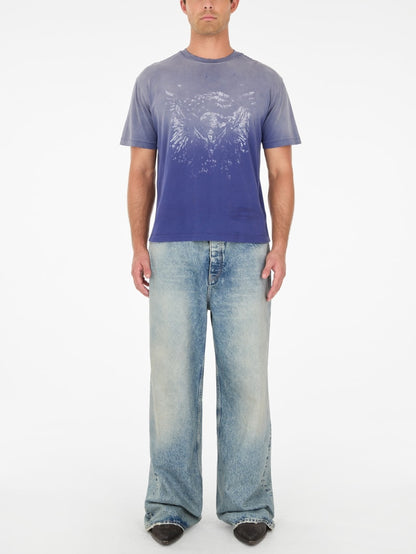 distressed eagle tee