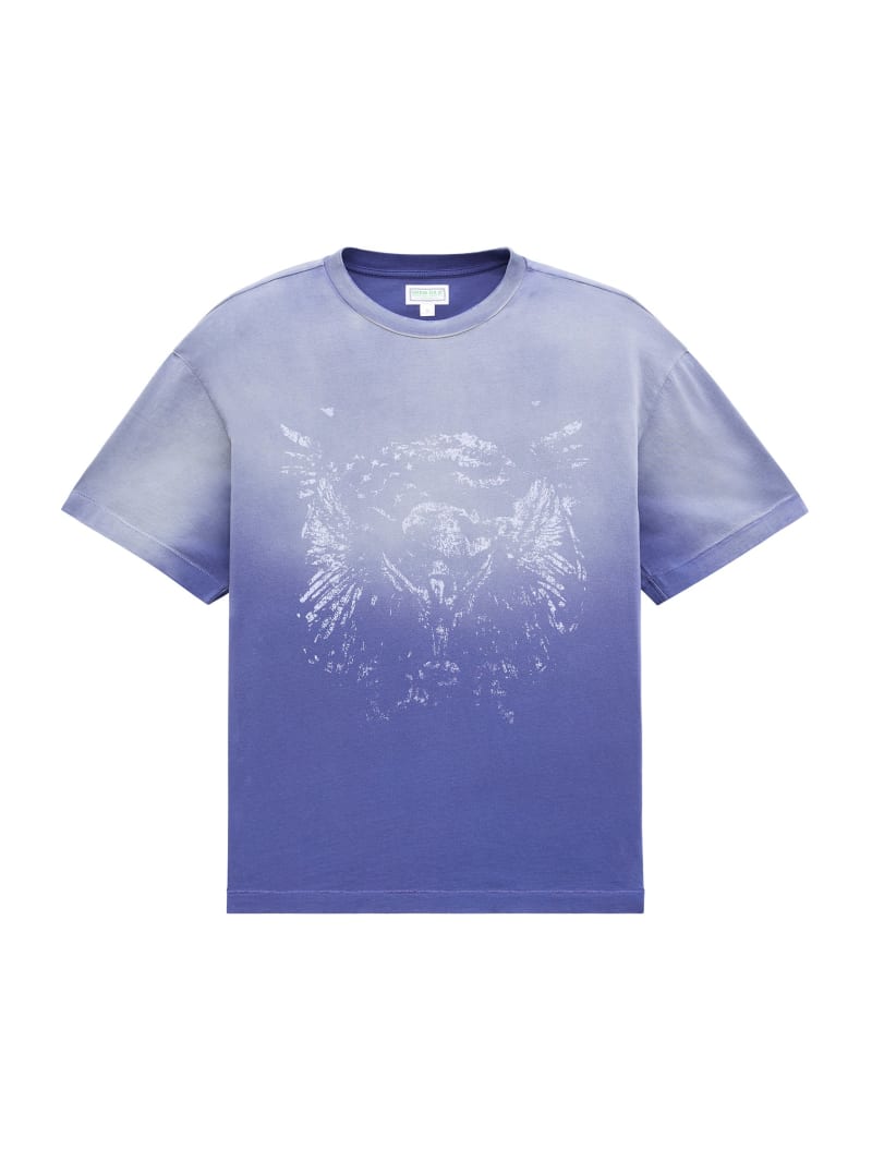 distressed eagle tee