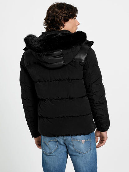 Hooded puffer jacket