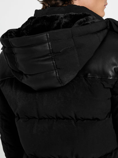 Hooded puffer jacket