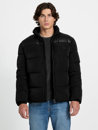 Hooded puffer jacket