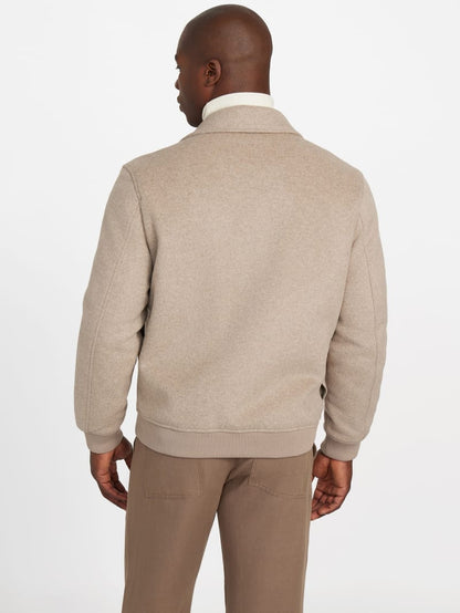 Eco Padded Wool-Blend Jacket