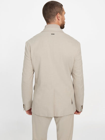 Utility Wool-Blend Blazer