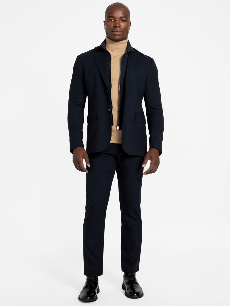 Utility Wool-Blend Blazer