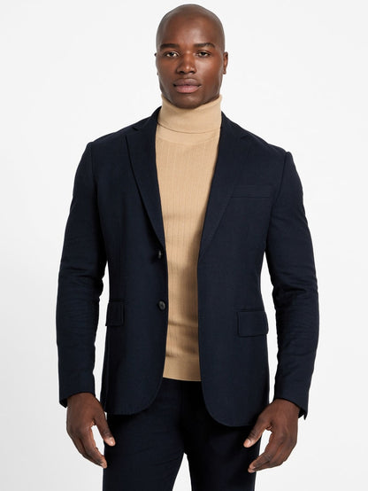 Utility Wool-Blend Blazer