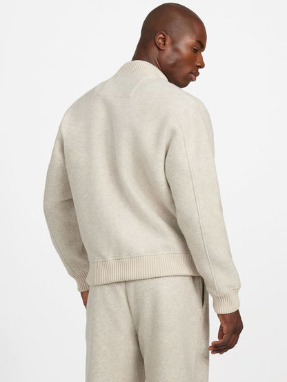 Flight Wool-Blend Scuba Jacket