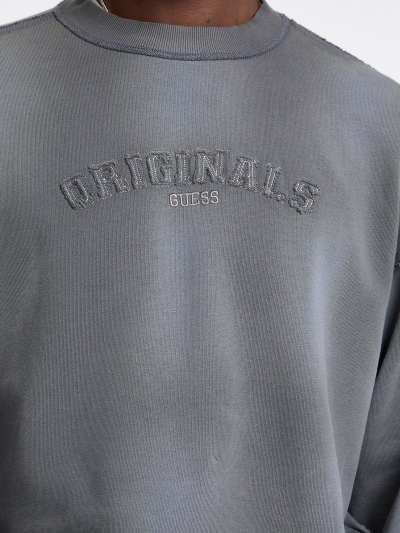 GUESS Originals Eco Boxy Applique Crewneck