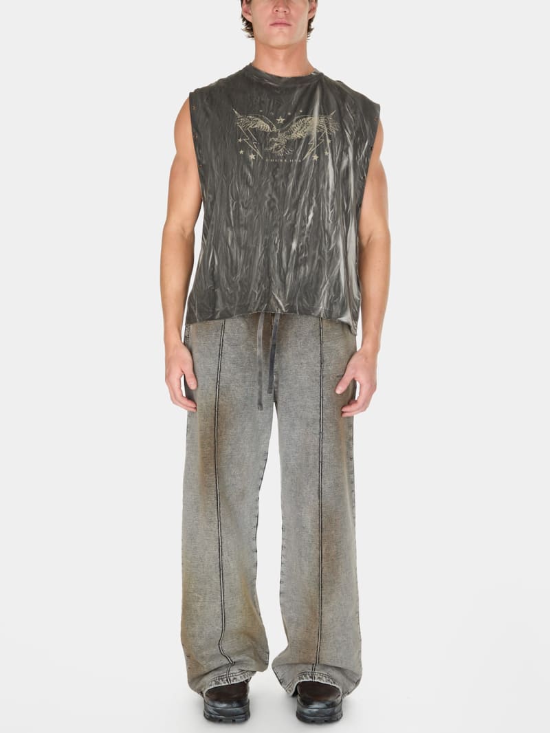 vintage washed jogger pant