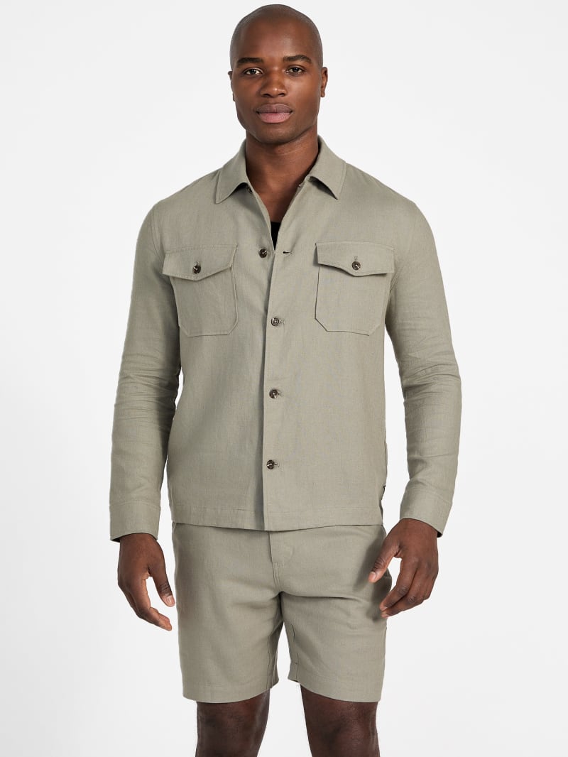 Eco Fletcher Linen Shacket