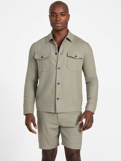 Eco Fletcher Linen Shacket