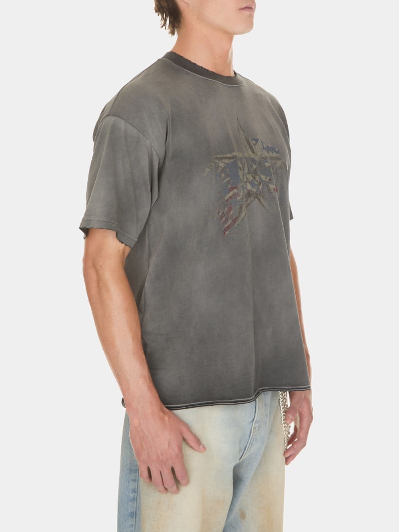 washed graphic tee