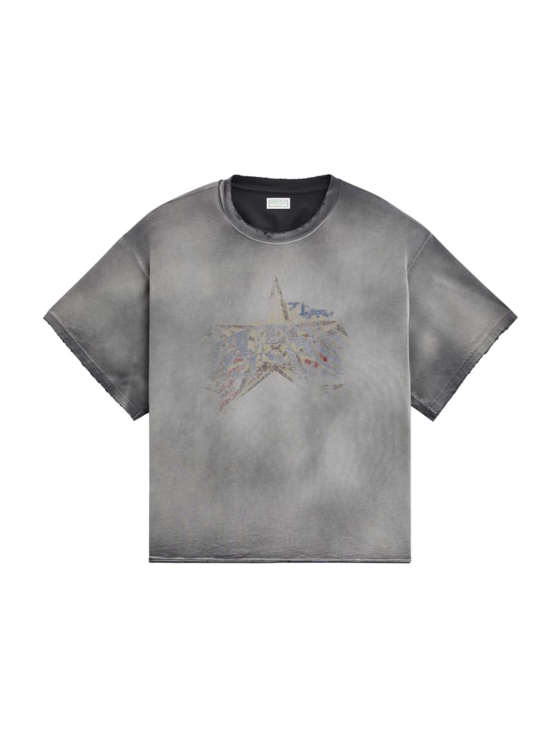 washed graphic tee