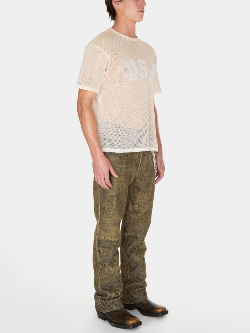 open mesh tee
