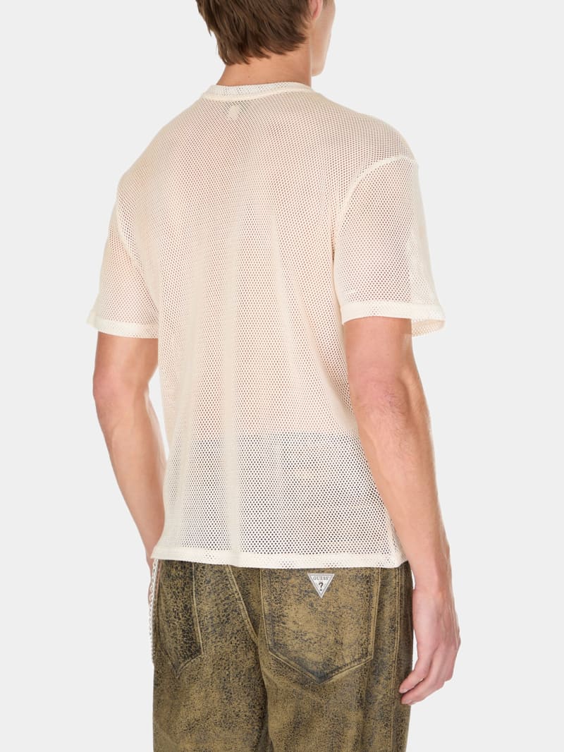 open mesh tee