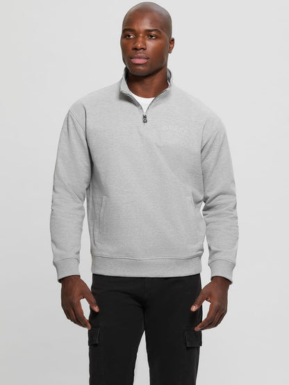 Eco Tyler Zip Mock Neck Sweater