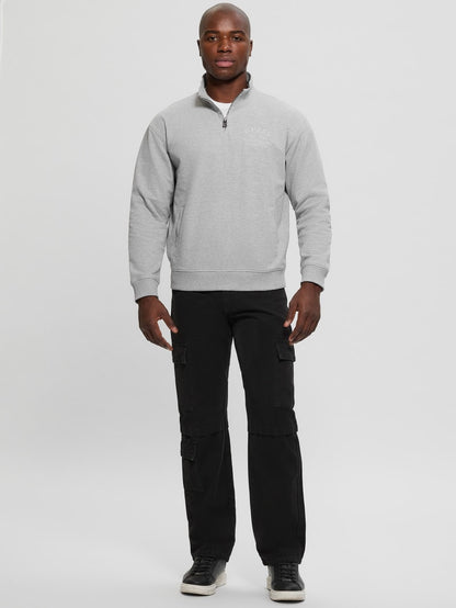 Eco Tyler Zip Mock Neck Sweater