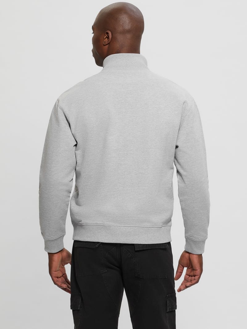 Eco Tyler Zip Mock Neck Sweater
